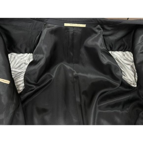 NWOT BURBERRY LONDON 100% Wool Black  3-Button Suit Men’s Size 42L Bond Street - Picture 7 of 8